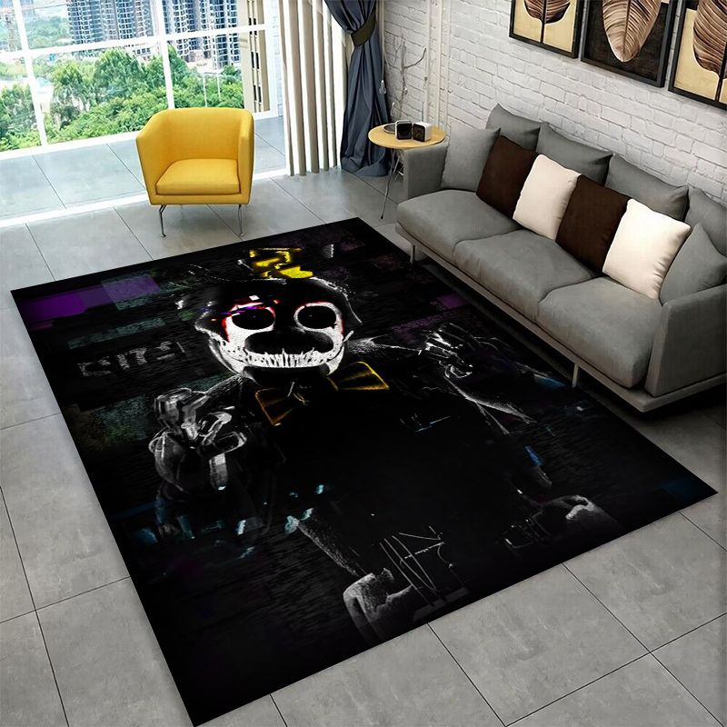 Kids Outdoor Flooring - Horror Game F-FNAF Freddy Non-Slip Area