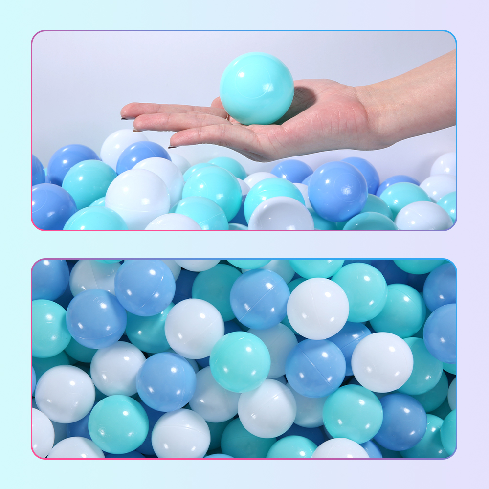 Kids Outdoor Wendy House - 100Pcs Colors Plastic Balls Water Pool