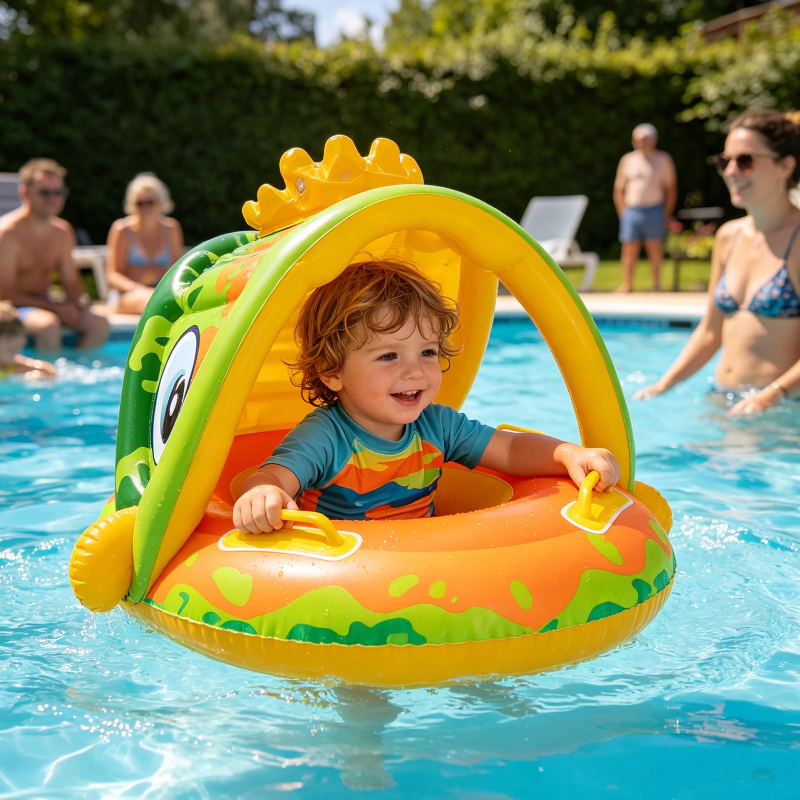 Kids Outdoor Lawn Chair - Pool Floats Kids Inflatable Chair with