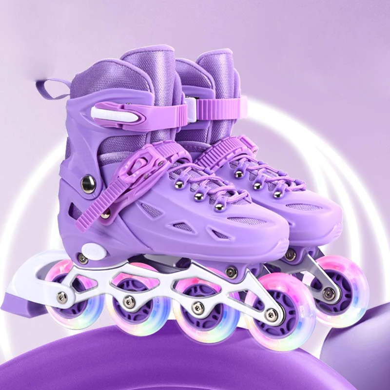 Kids Outdoor Quad - Kids Inline Roller Skate Shoes For