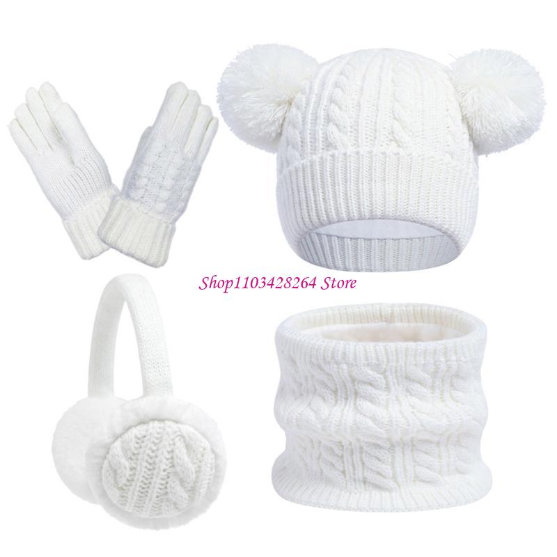 Boy Girls Winter Hat Scarf Glo - Kids Outdoor Gear review and price