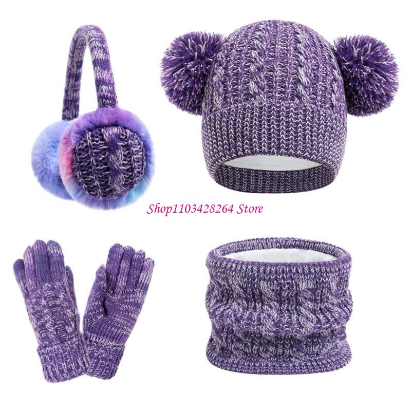 Boy Girls Winter Hat Scarf Glo - Kids Outdoor Gear review and price