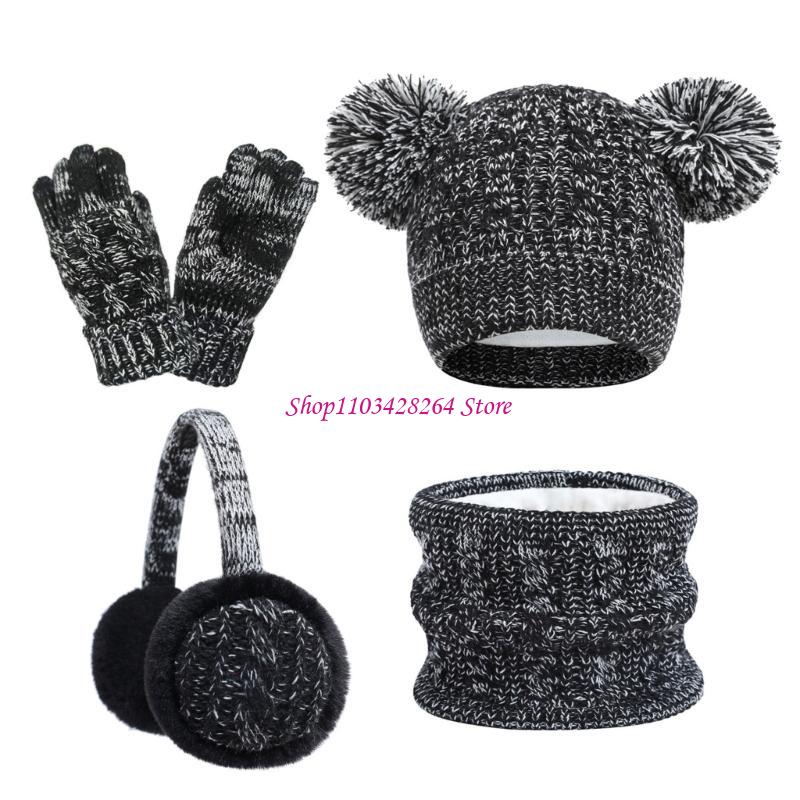 Boy Girls Winter Hat Scarf Glo - Kids Outdoor Gear review and price