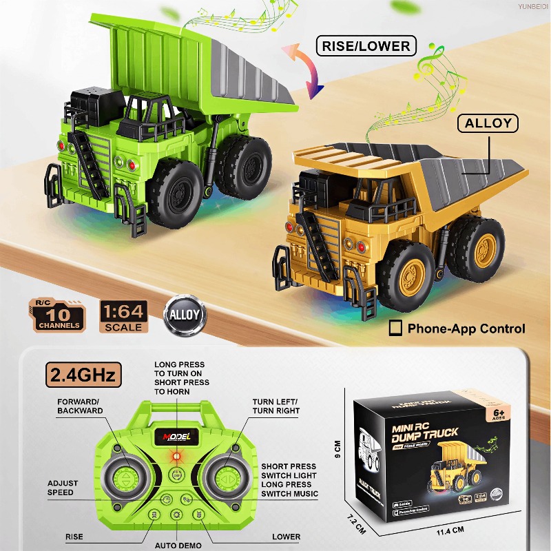 1:64 Remote Control and Alloy  - Kids Outdoor Vehicles review and price