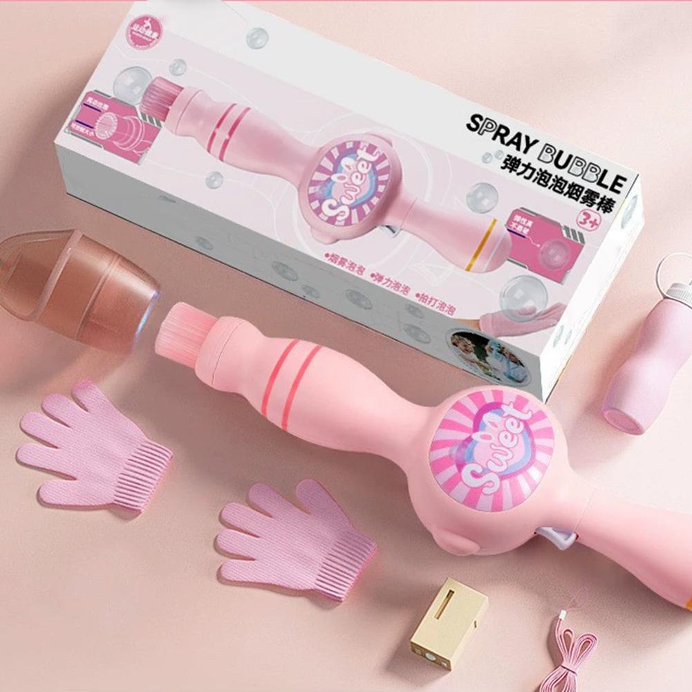 Smoke Bubble Machine Elastic B - Bubble Sword Wand review and price