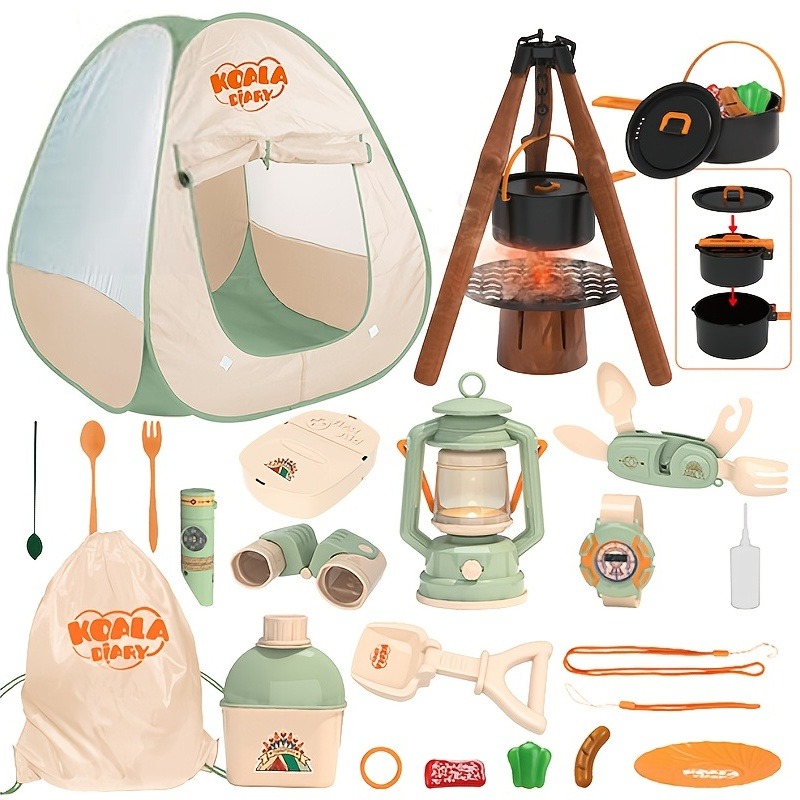 Kids Camping Set Toy Outdoor E - Kids Outdoor Wendy House review and price