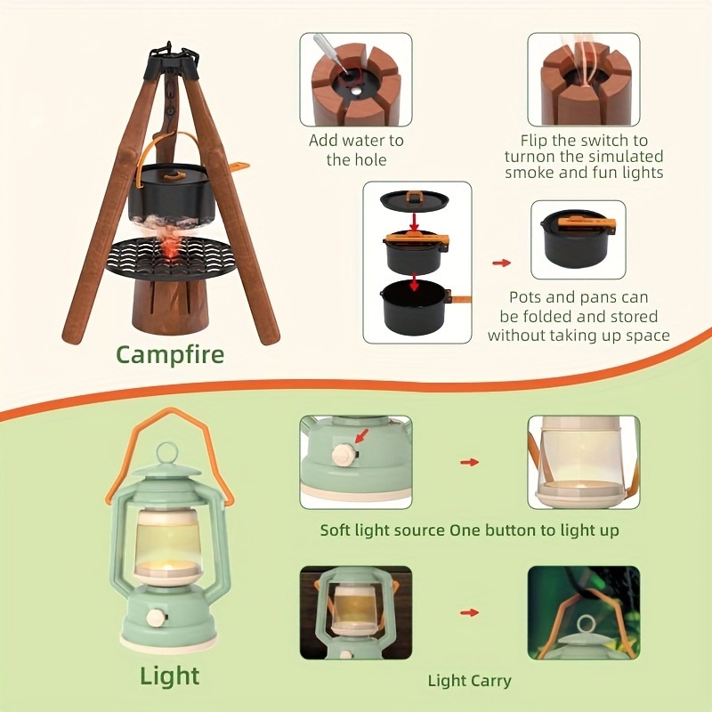 Kids Camping Set Toy Outdoor E - Kids Outdoor Wendy House review and price