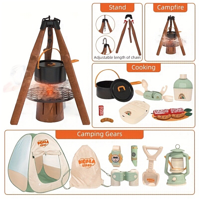 Kids Camping Set Toy Outdoor E - Kids Outdoor Wendy House review and price