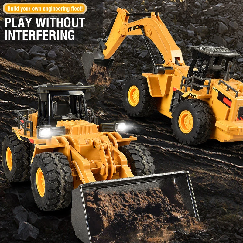 2.4G Alloy Remote Control Exca - Kids Outdoor Vehicles review and price