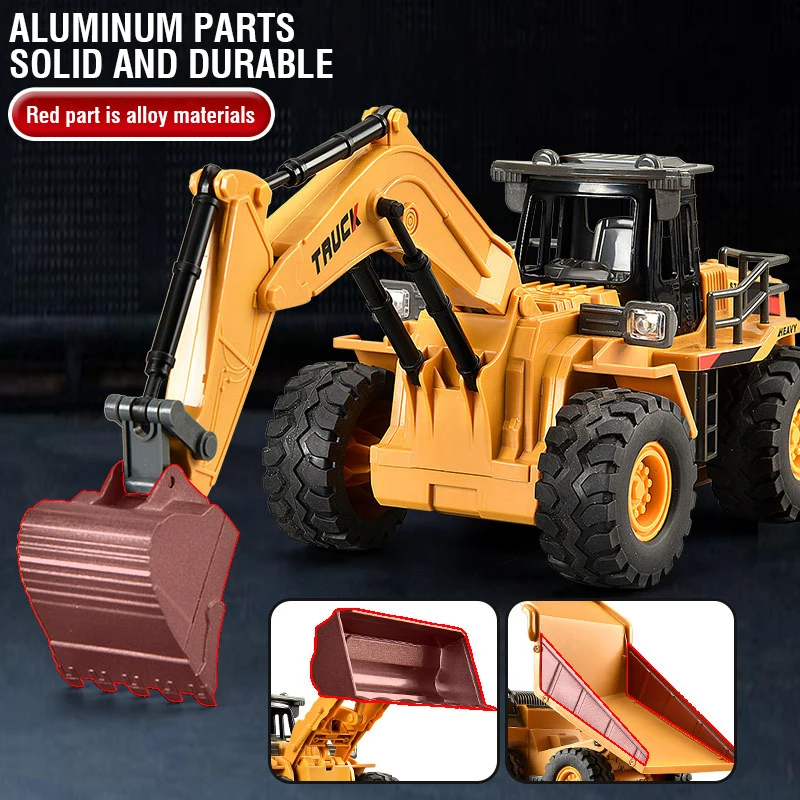 2.4G Alloy Remote Control Exca - Kids Outdoor Vehicles review and price