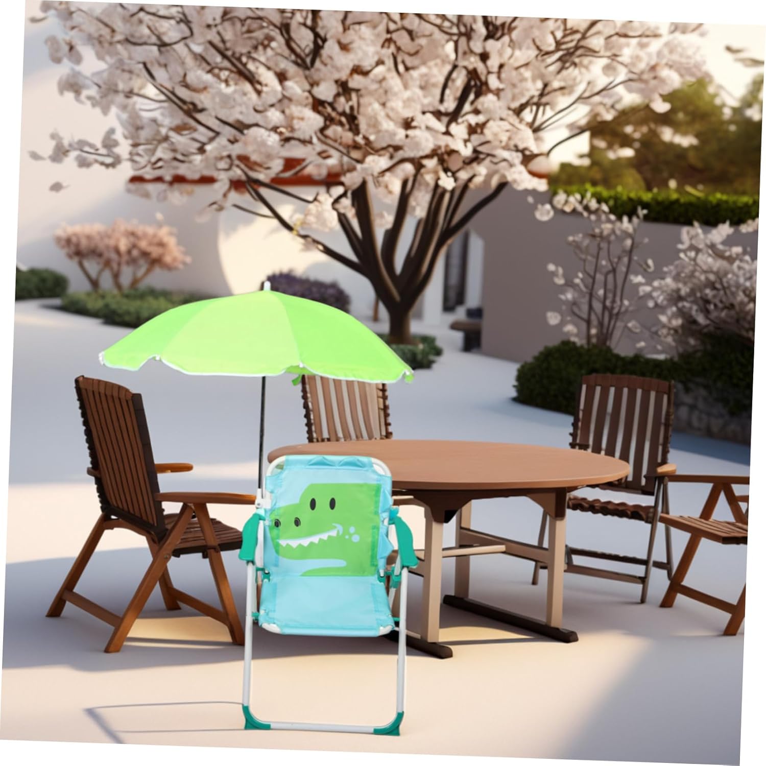 1 Set Folding Beach Chair with - Kids Outdoor Lawn Chair review and price