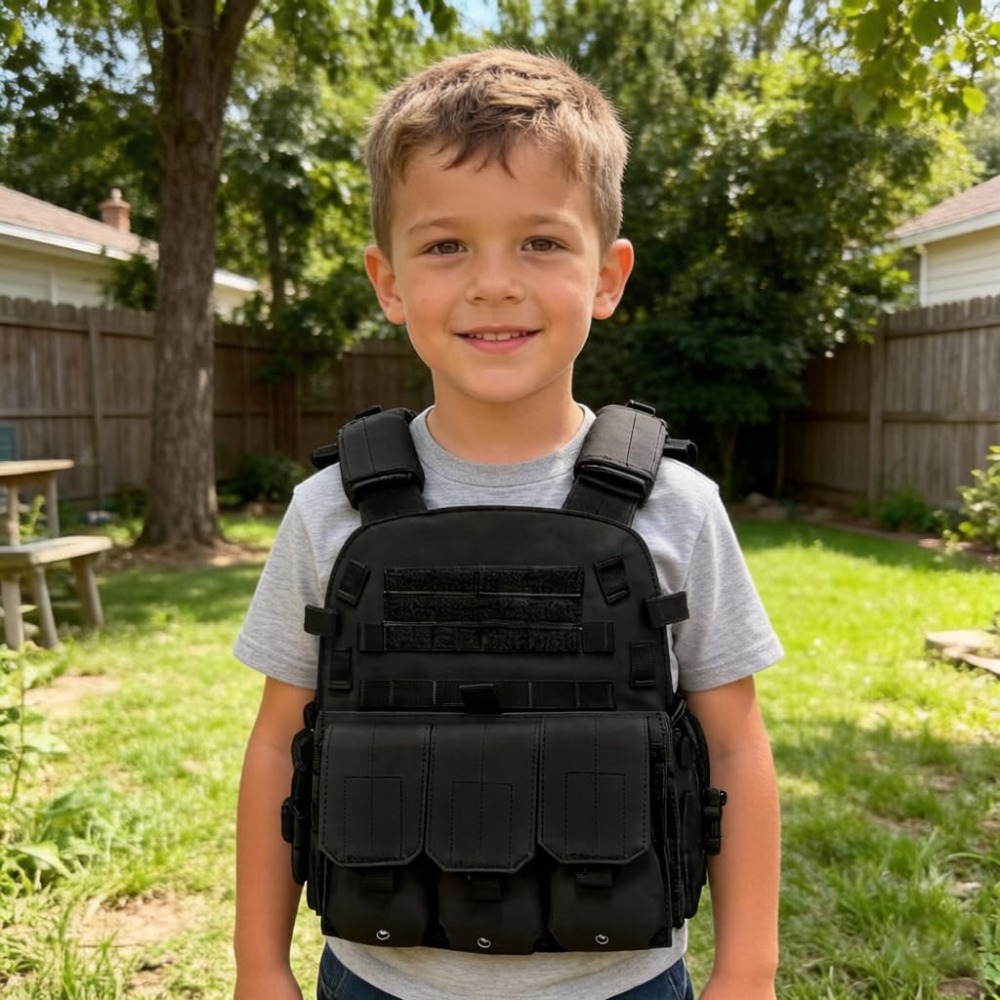 Children Airsoft Paintball Ves - Kids Outdoor Gear review and price