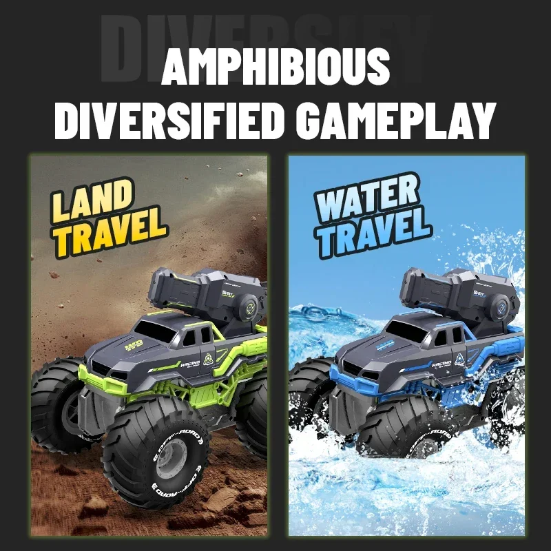 Amphibious Rc Car 2 Control Mo - Kids Outdoor Vehicles review and price