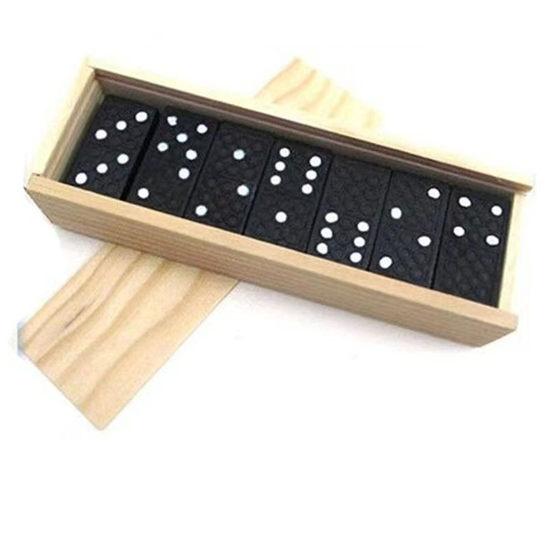 28pcs/Set Wooden Domino Board  - Kids Outdoor Outfit review and price