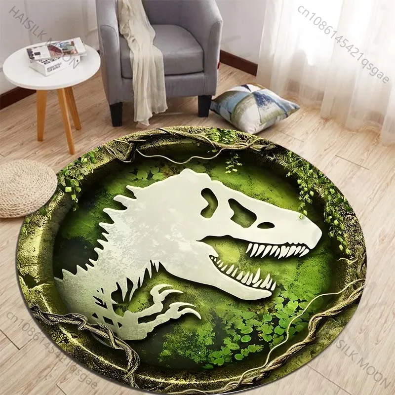 HD 3D Dinosaur Print Round Rug - Kids Outdoor Mat review and price
