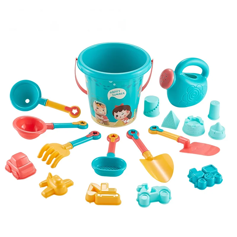 18PCS Beach Toy Set Bucket Sea - Kids Outdoor Vehicles review and price
