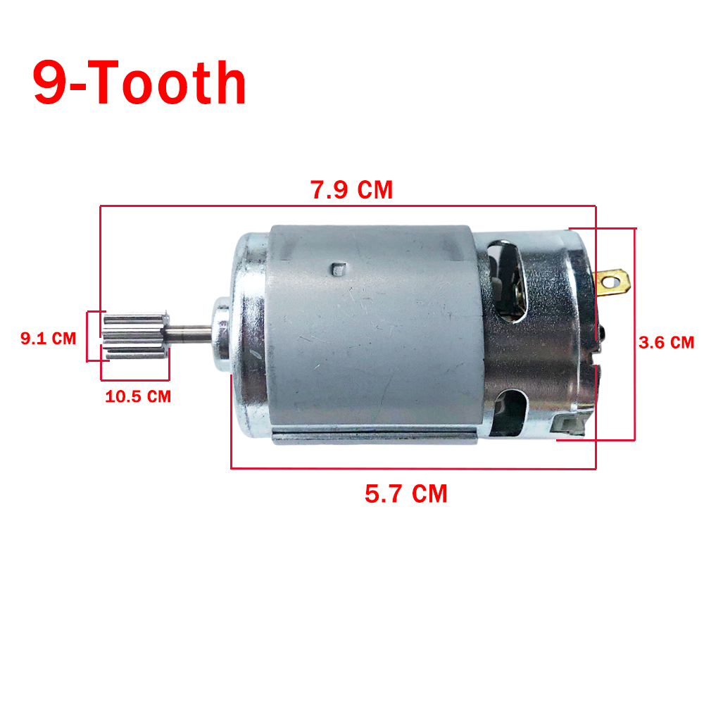 9Tooth 24V RS555 40000RPM High - Kids Outdoor Vehicles review and price