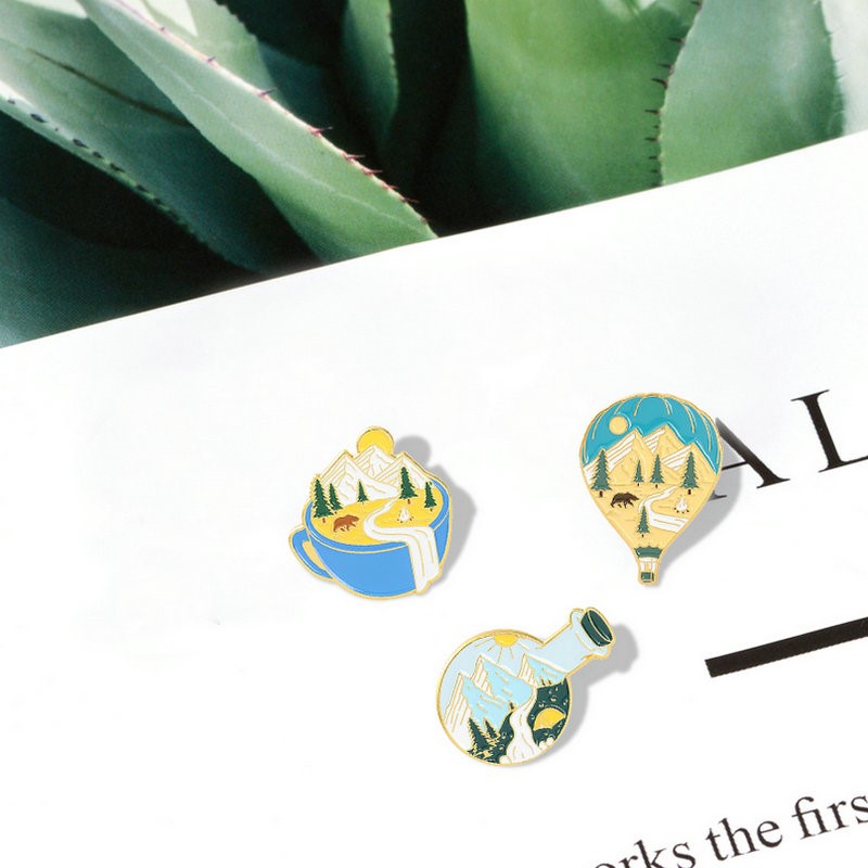 Camping Adventure Enamel Pins  - Kids Outdoor Adventure review and price