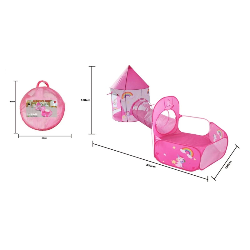 3 in 1 Kids Tent House Portabl - Kids Outdoor Wendy House review and price