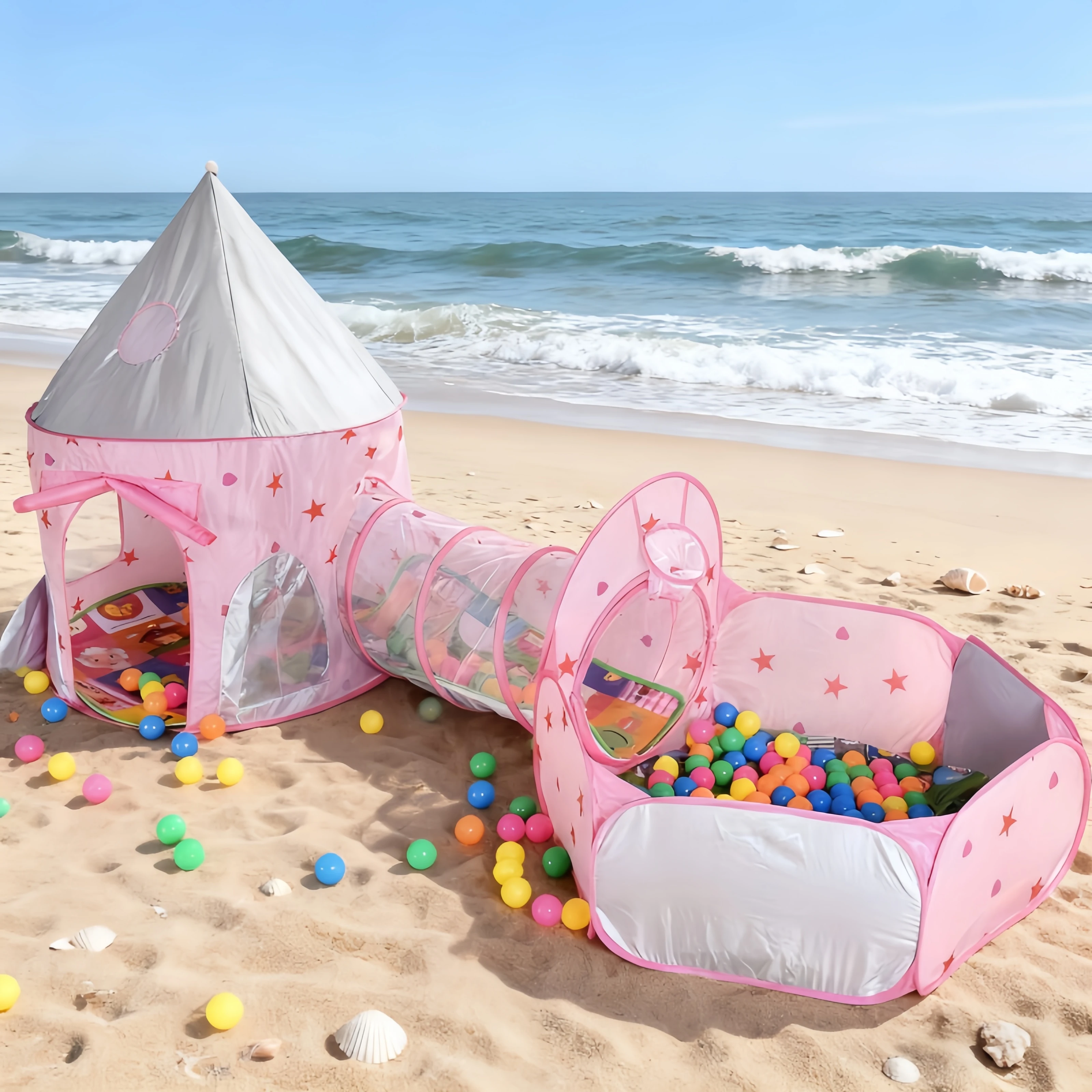 3 in 1 Kids Tent House Portabl - Kids Outdoor Wendy House review and price