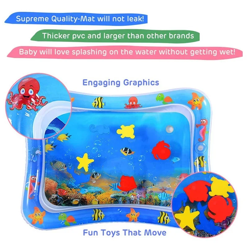 Baby Playing Water Mat Toddler - Kids Outdoor Water Play Table review and price