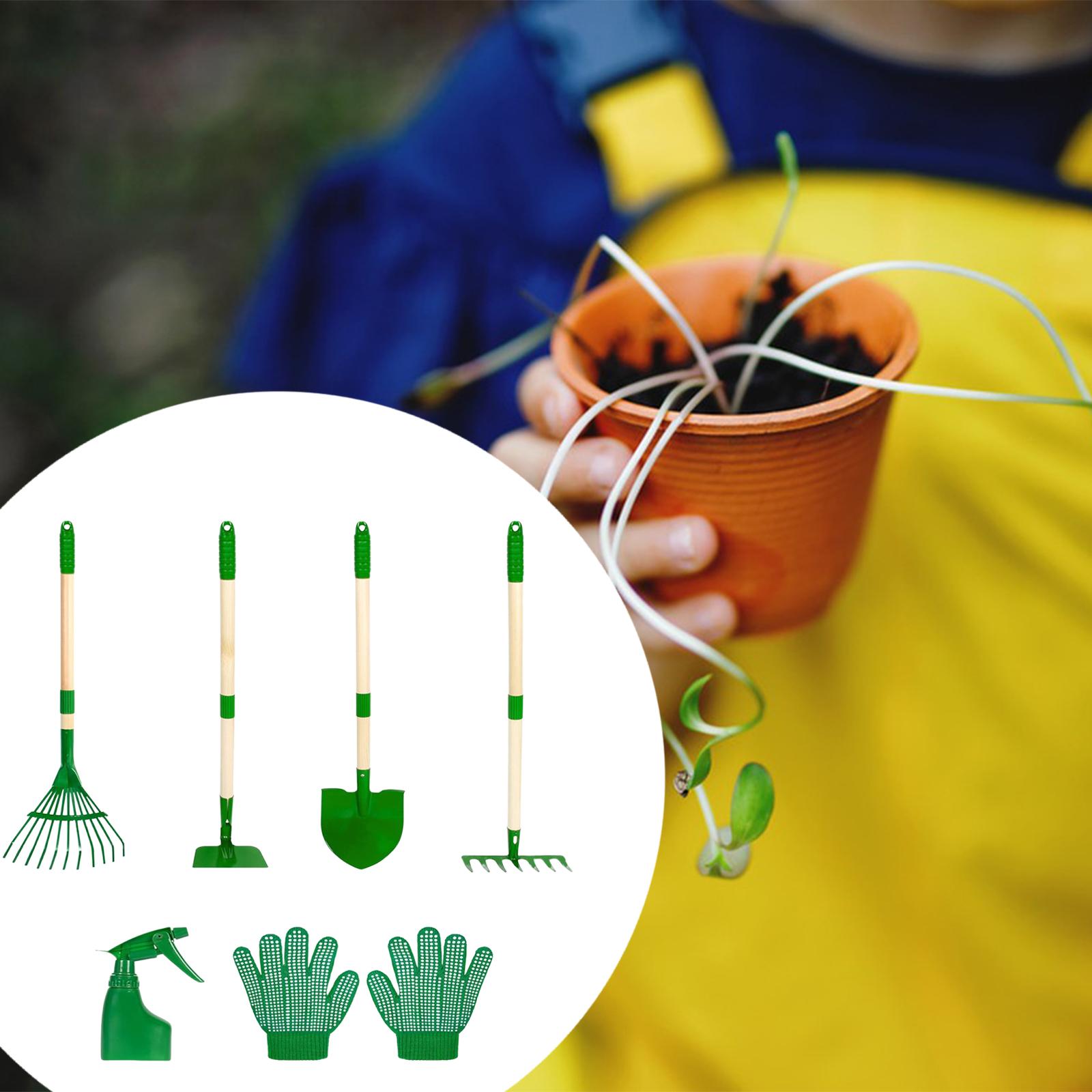 Kids Gardening Tools Set with  - Kids Outdoor Learning Activities review and price