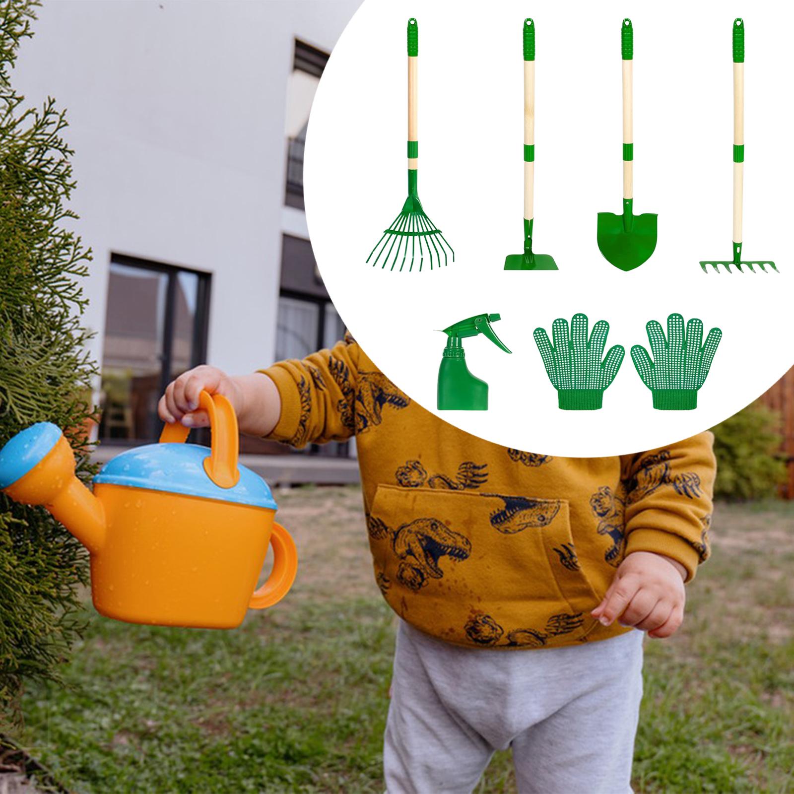 Kids Gardening Tools Set with  - Kids Outdoor Learning Activities review and price