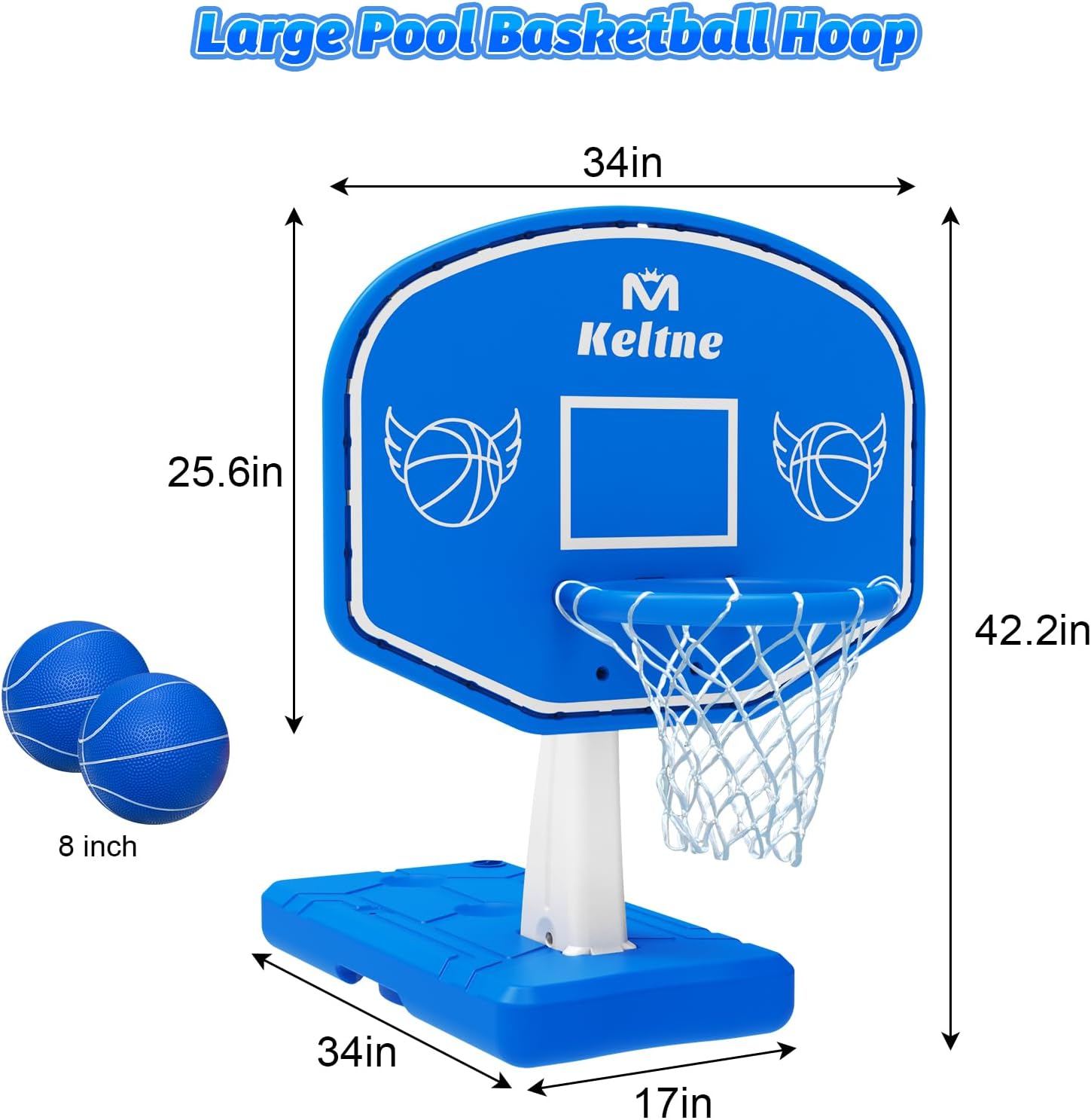 Large Swimming Pool Basketball - Kids Outdoor Basketball review and price