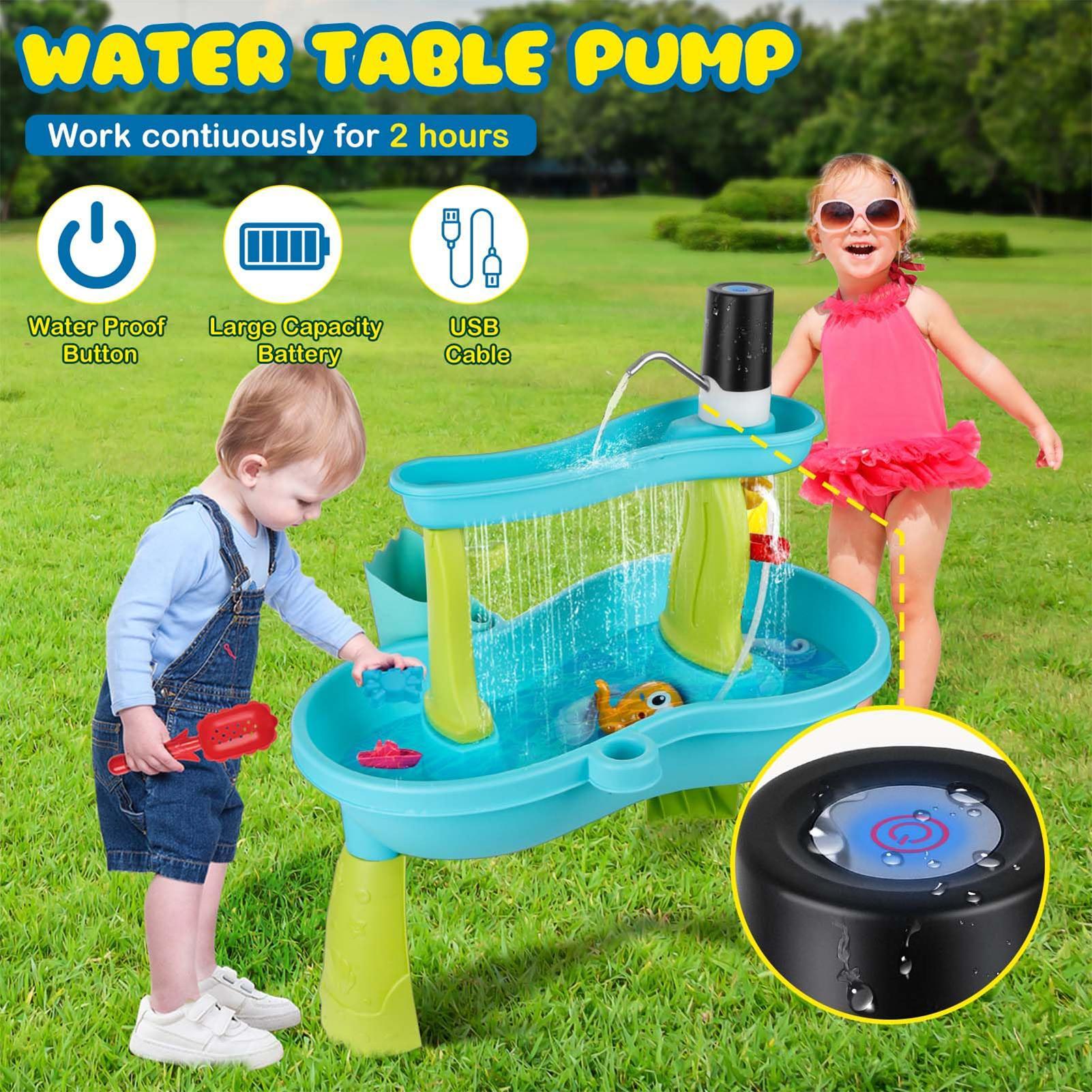 Small Cordless Rechargeable Wa - Kids Outdoor Water Play Table review and price