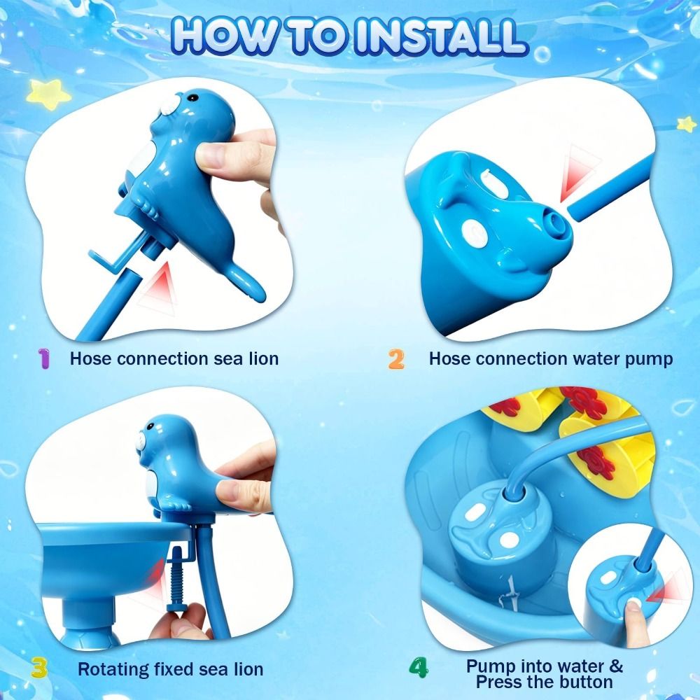 Portable No-Drill Water Table  - Kids Outdoor Water Play Table review and price