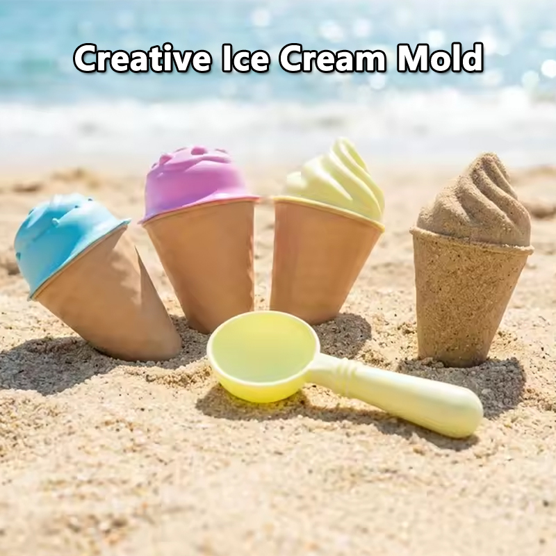 Kids Ice Cream Cone Sand Mold  - Kids Outdoor Outfit review and price