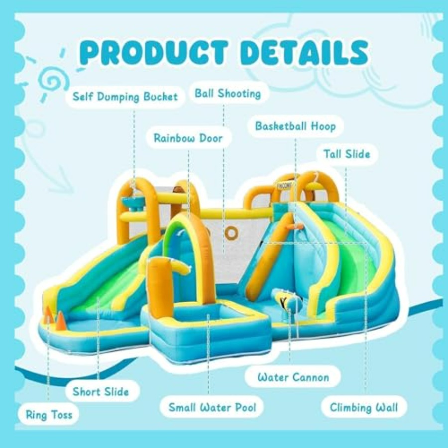 Backyard outdoor inflatable wa - Kids Outdoor Basketball review and price