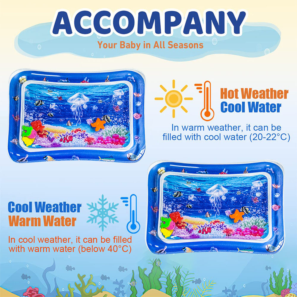 1pc Inflatable PVC Playing Mat - Kids Outdoor Water Play Table review and price