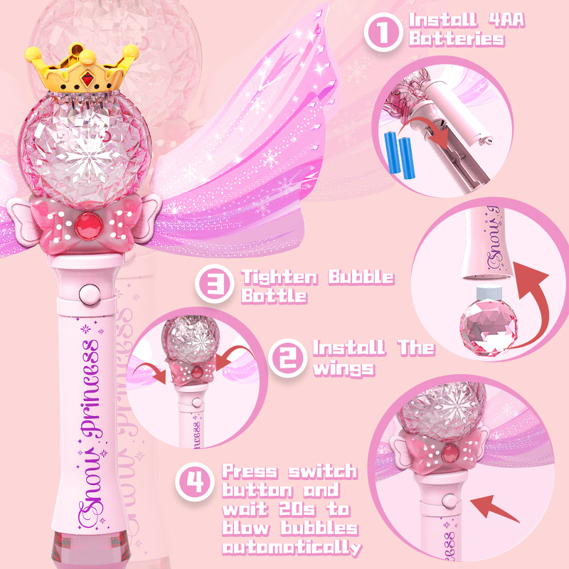 Princess Angel Wing Bubble Wan - Bubble Sword Wand review and price