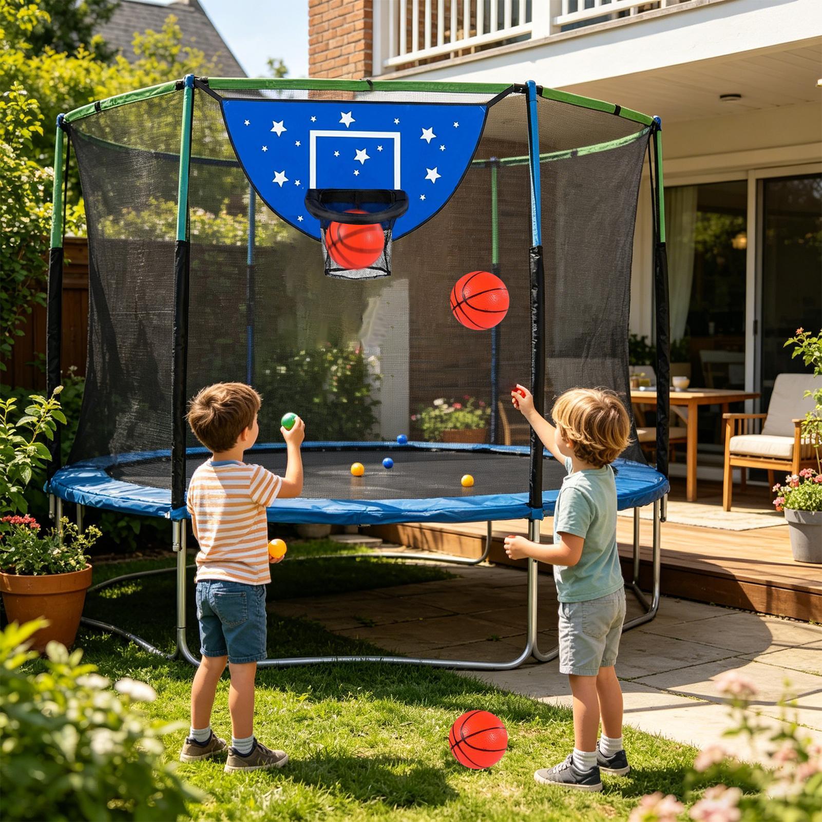 Basketball Goal For Trampoline - Kids Outdoor Basketball review and price