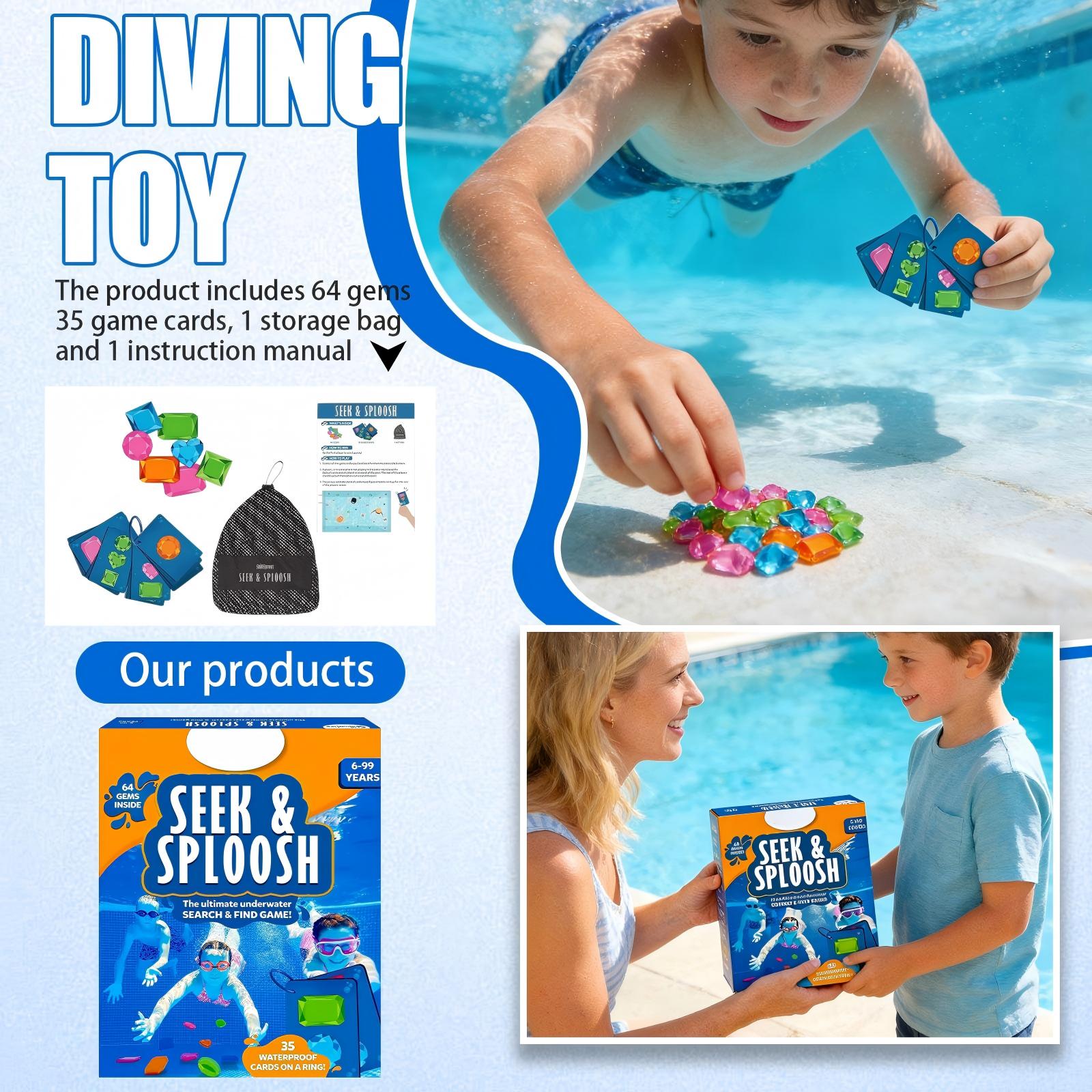 1/2/3/5Set Summer Pool Diving  - Kids Outdoor Learning Activities review and price