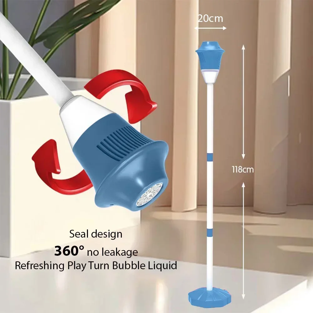 Stand Bubble Machine with Ligh - Bubble Sword Wand review and price