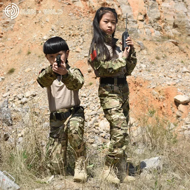 Kids Tactical Uniform Hunting  - Kids Outdoor Outfit review and price