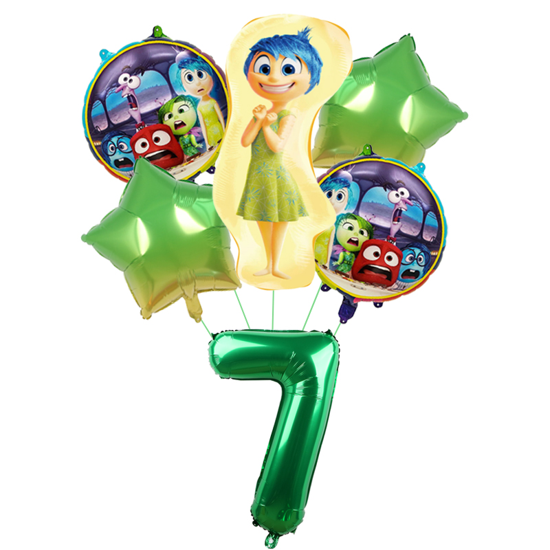 6pcs New Inside Out2 Balloons  - Kids Outdoor Outfit review and price