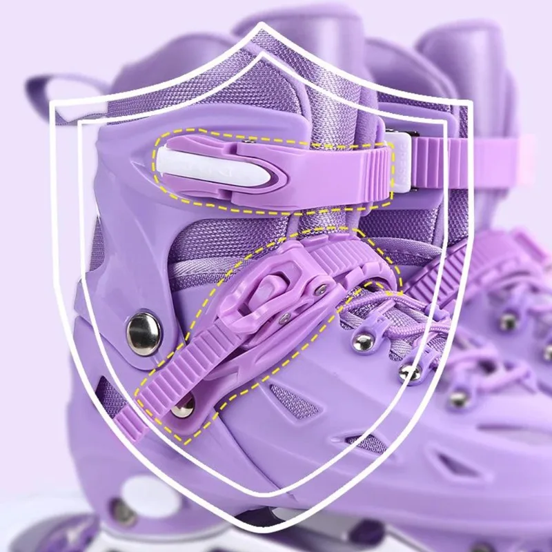 Kids Inline Roller Skate Shoes - Kids Outdoor Quad review and price