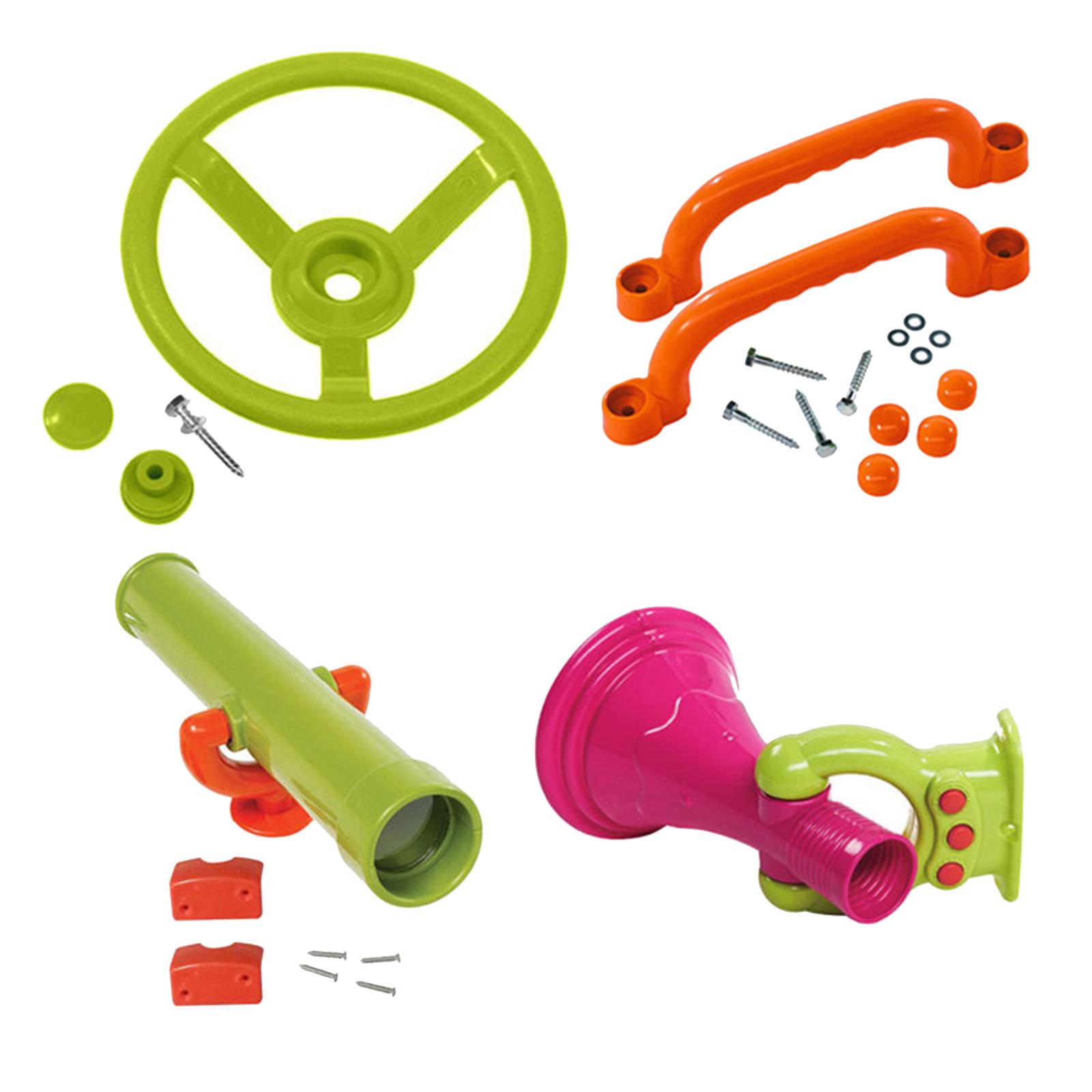 4 Pieces Jungle Gym Kingdom Pl - Kids Outdoor Jungle Gym review and price