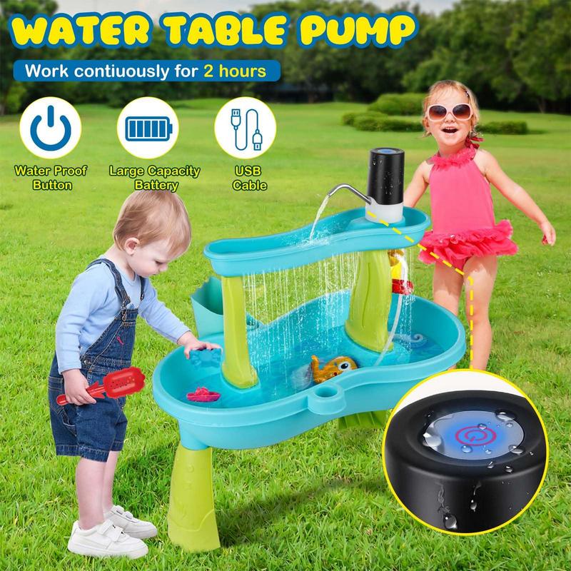 Kids Water Pump Fun Outdoor Wa - Kids Outdoor Water Play Table review and price