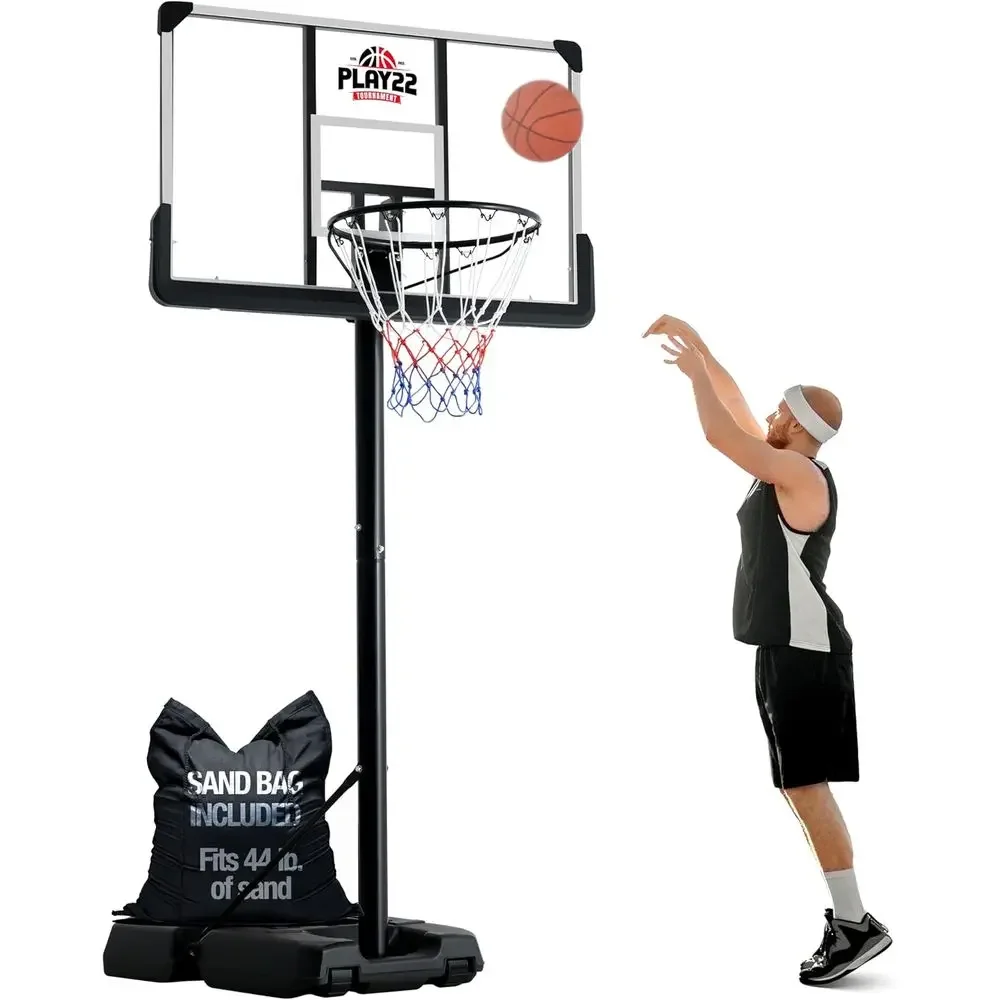 Adjustable 44 Shatterproof Bas - Kids Outdoor Basketball review and price