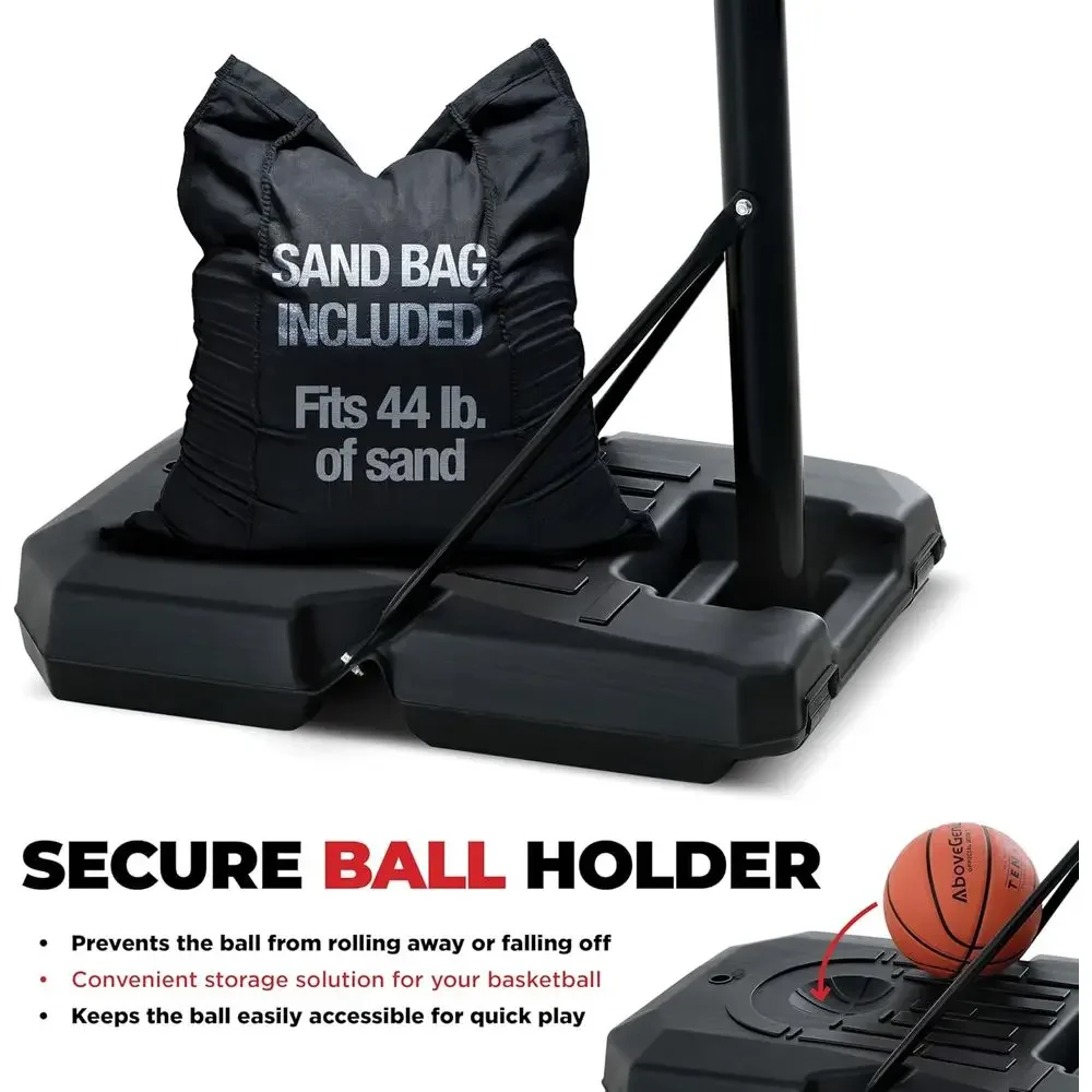 Adjustable 44 Shatterproof Bas - Kids Outdoor Basketball review and price