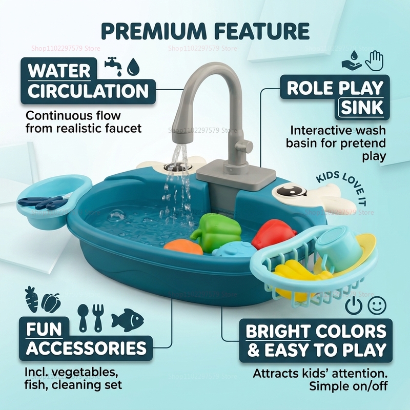 Toddler Interactive Water Play - Kids Outdoor Mud Kitchen review and price