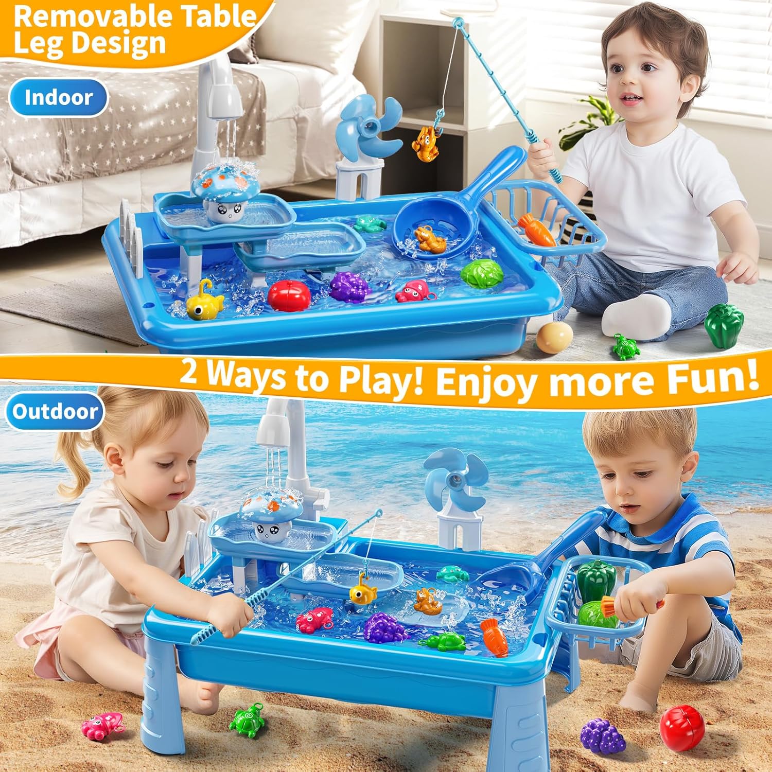 Water Table Play Sink Toy for  - Kids Outdoor Water Play Table review and price