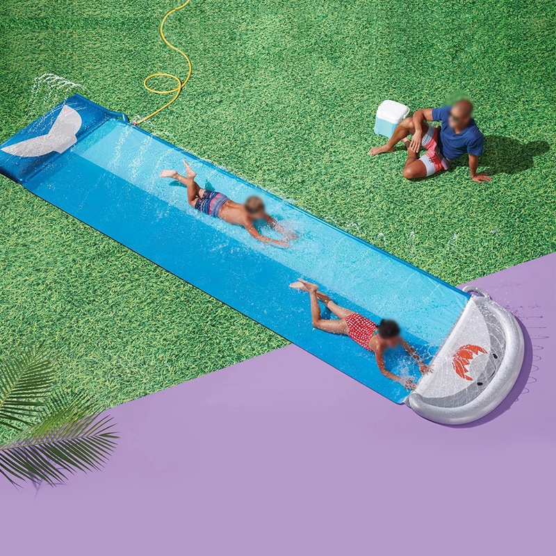 Interactive Shark Water Slide  - Kids Outdoor Mat review and price