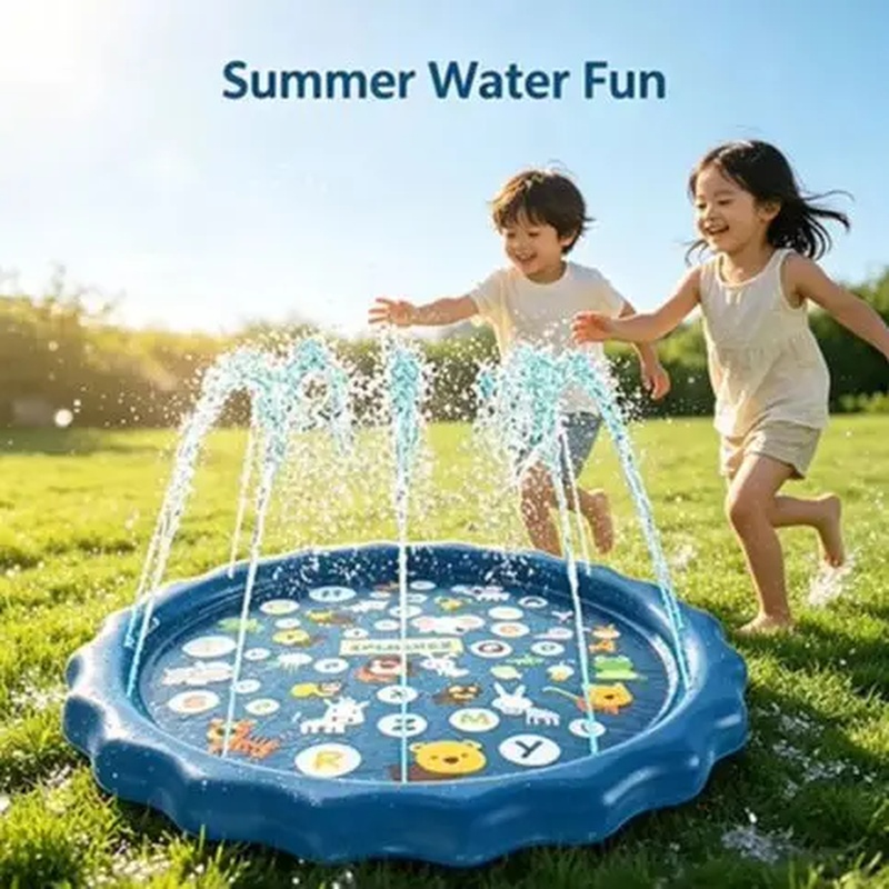 100/170cm Letter Printed Infla - Kids Outdoor Mat review and price