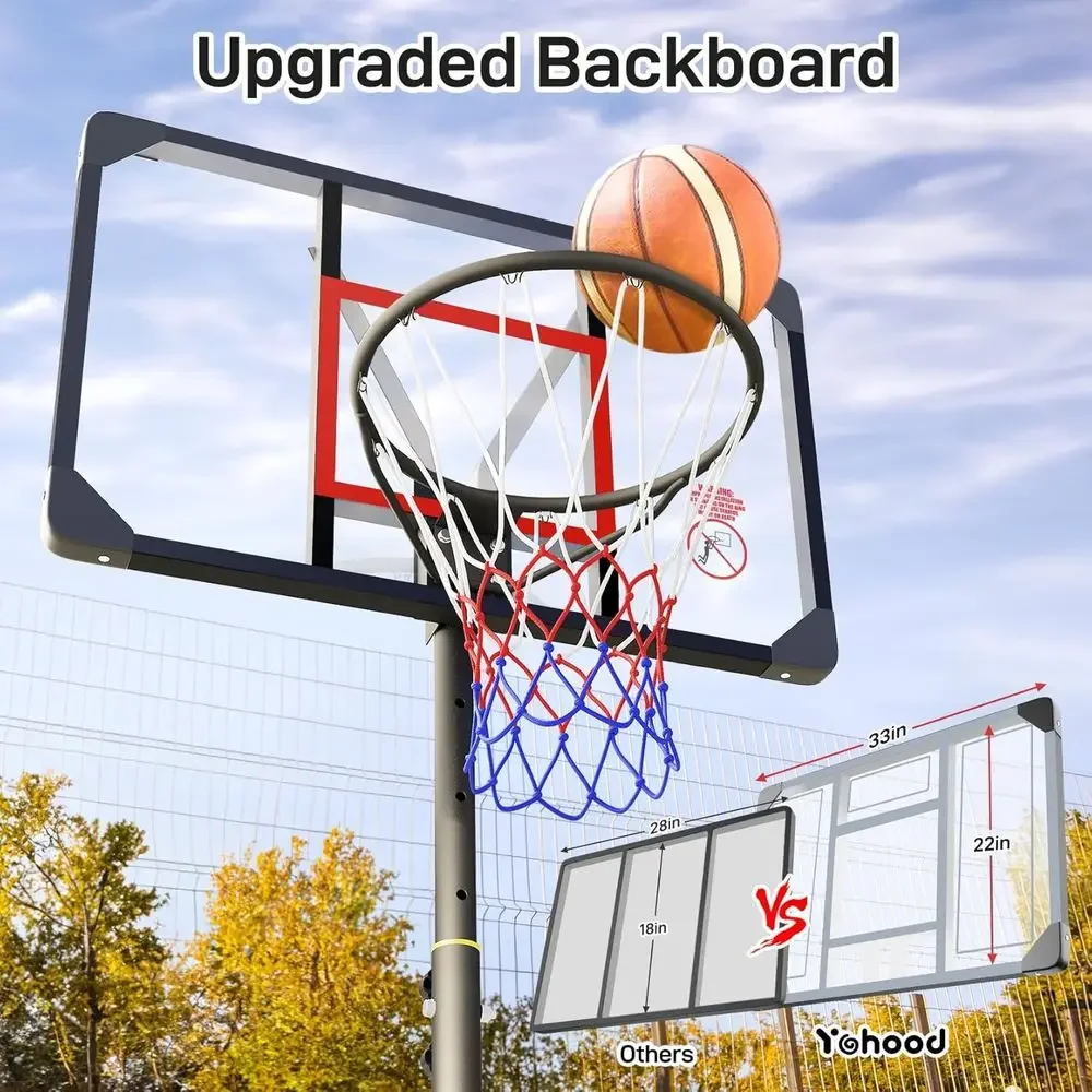 Adjustable Height Portable Bas - Kids Outdoor Basketball review and price