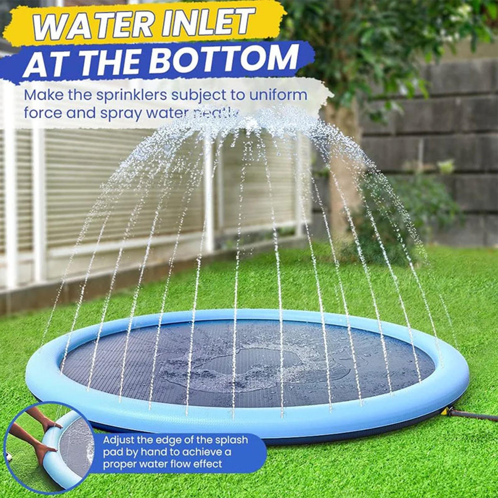 Kids Sprinkler Play Mat with S - Kids Outdoor Mat review and price
